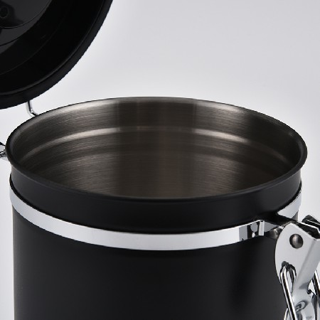 咖啡豆保存罐 单向排气密封罐 厨房咖啡豆储存罐 咖啡豆密封罐
